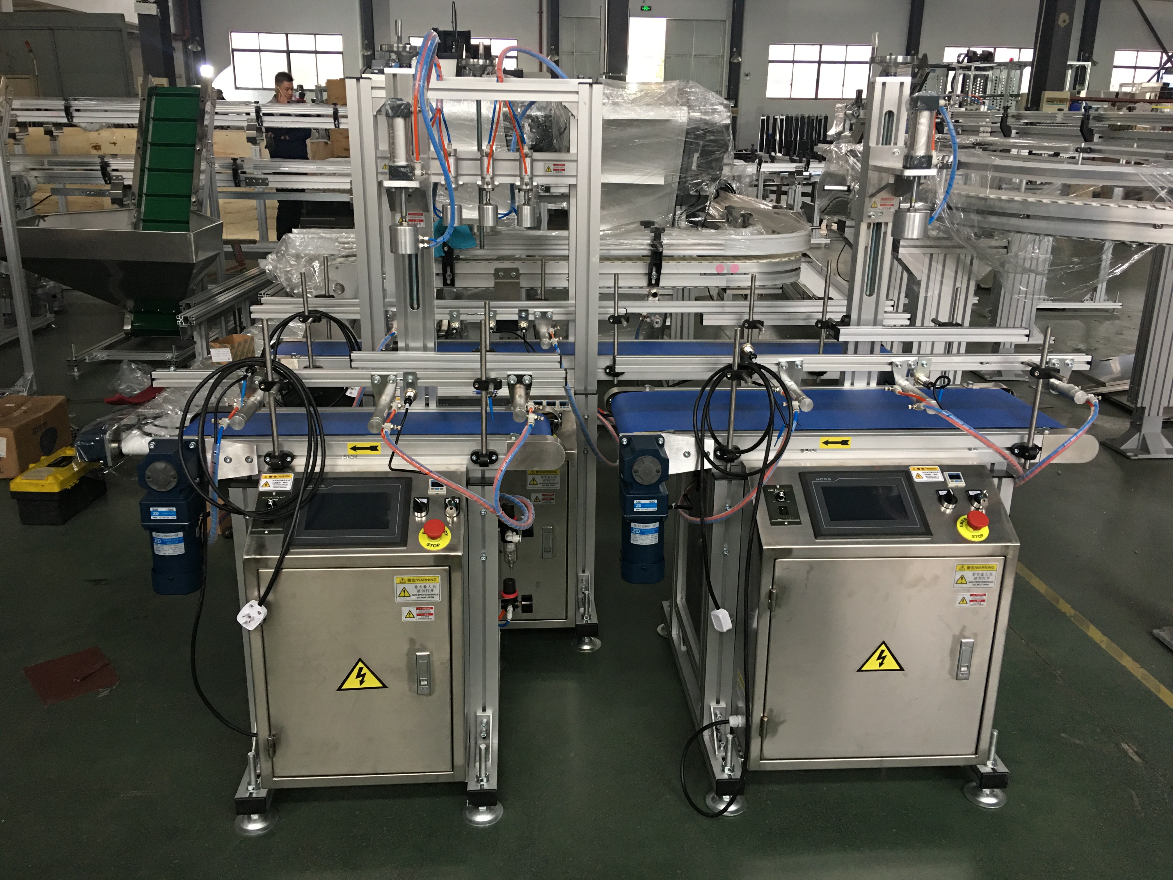 Пустая машина для тестирования утечки бутылки