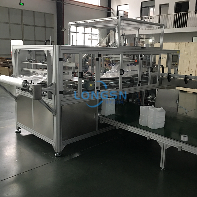 пустая машина для пакета бутылки